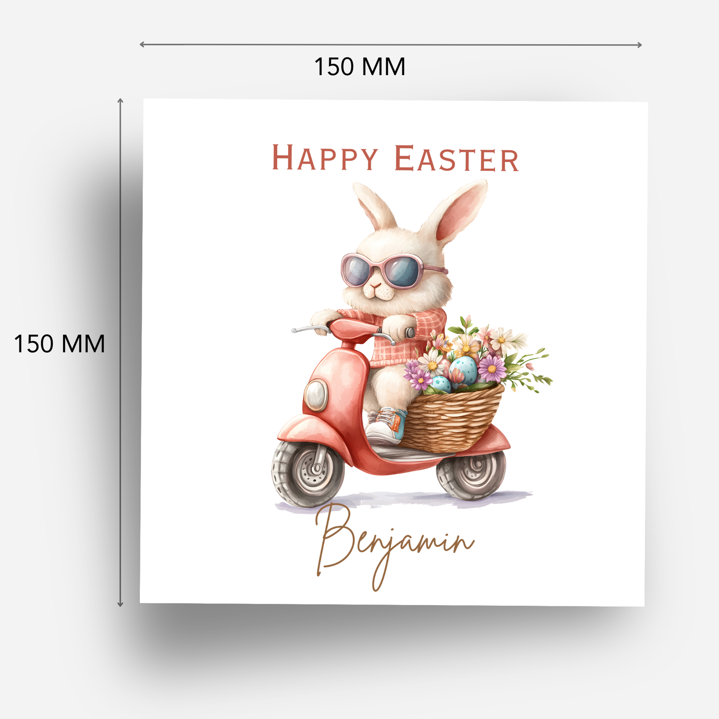 Easter Card With A Fun Modern Design - C819
