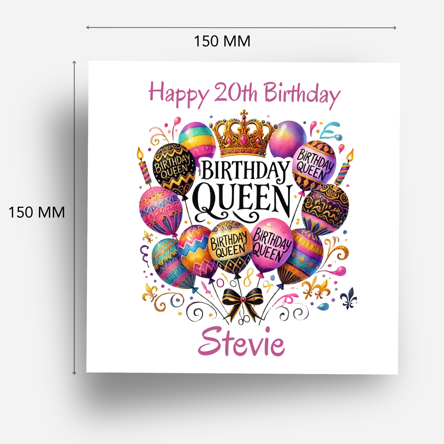 Birthday Queen! Birthday Card - C678