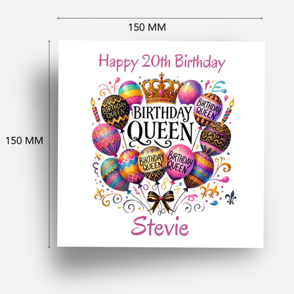 Birthday Queen! Birthday Card - C678