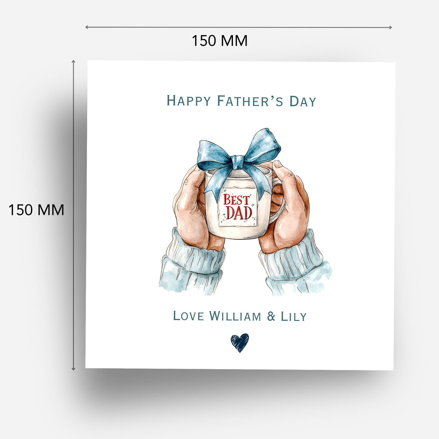 Fathers Day Card - Best Dad - C766