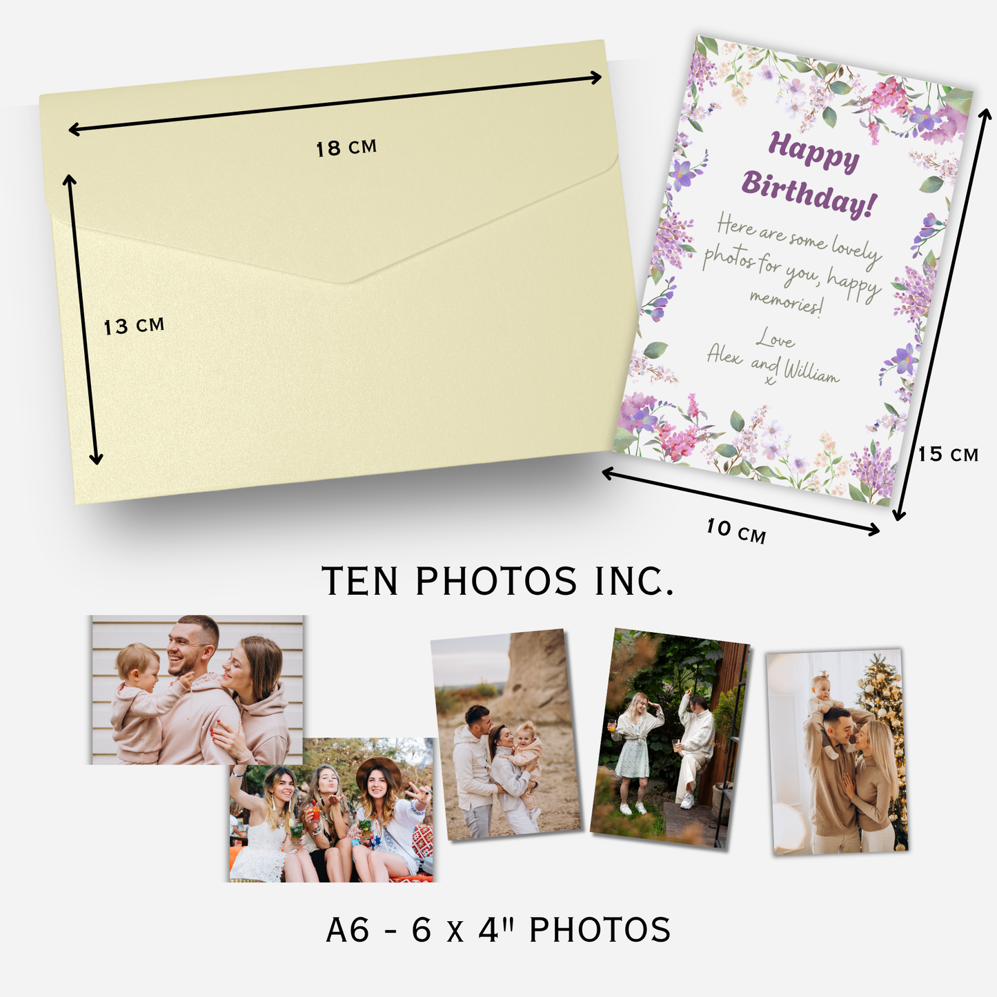 Birthday Card of Memories - Unique Photo Gift - PW5