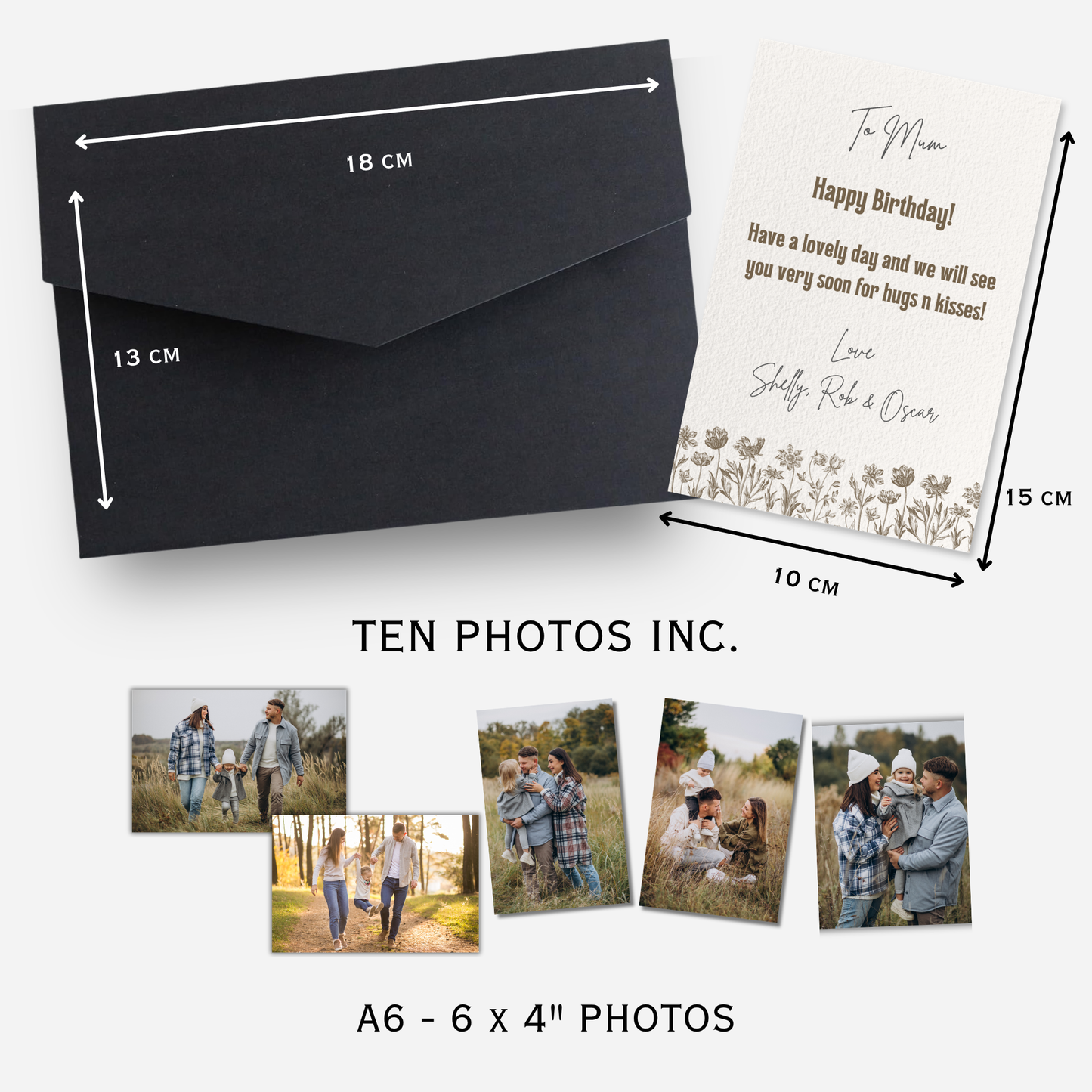 Birthday Card of Memories - Unique Photo Gift - PW3