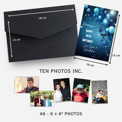 Birthday Card of Memories - Unique Photo Gift - PW1